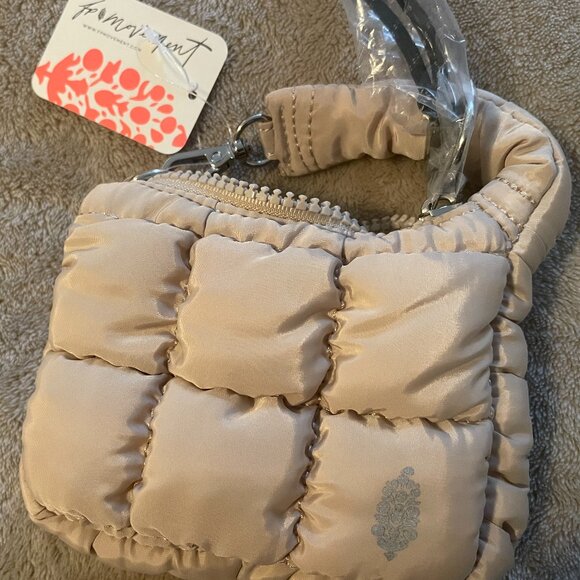 FP Movement Quilted Micro Pouch - Mineral (Tan) - Picture 2 of 7